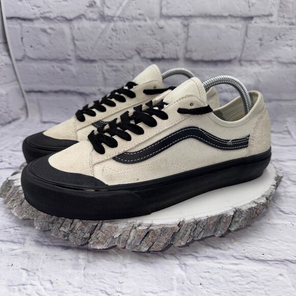 VANS Other - Vans Style 36 Decon SF 721278 Marshmallow Black Shoes Sneakers Sz M 8.5 W 10